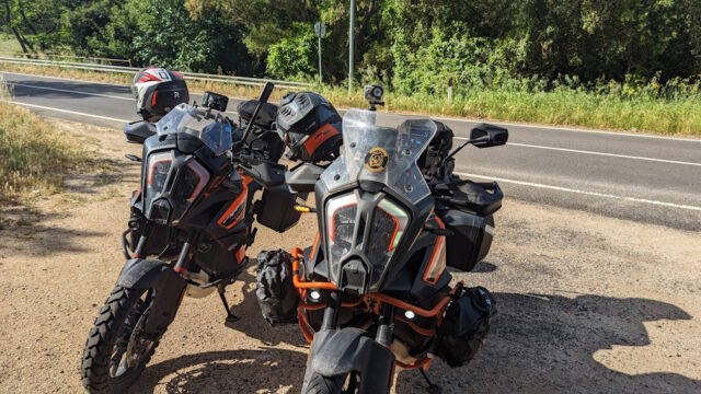 KTM 1290 Super Adventure Sardinien Mai 2023
